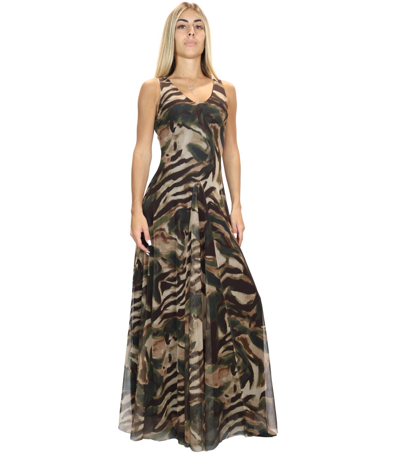 Susy Mix Abito da Donna - Militare - A120572gm73