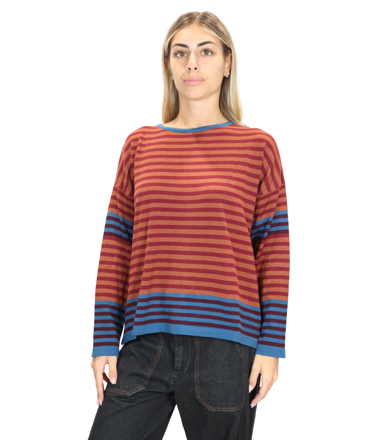 Susy Mix Maglia da Donna - Bordeaux - Ai51133