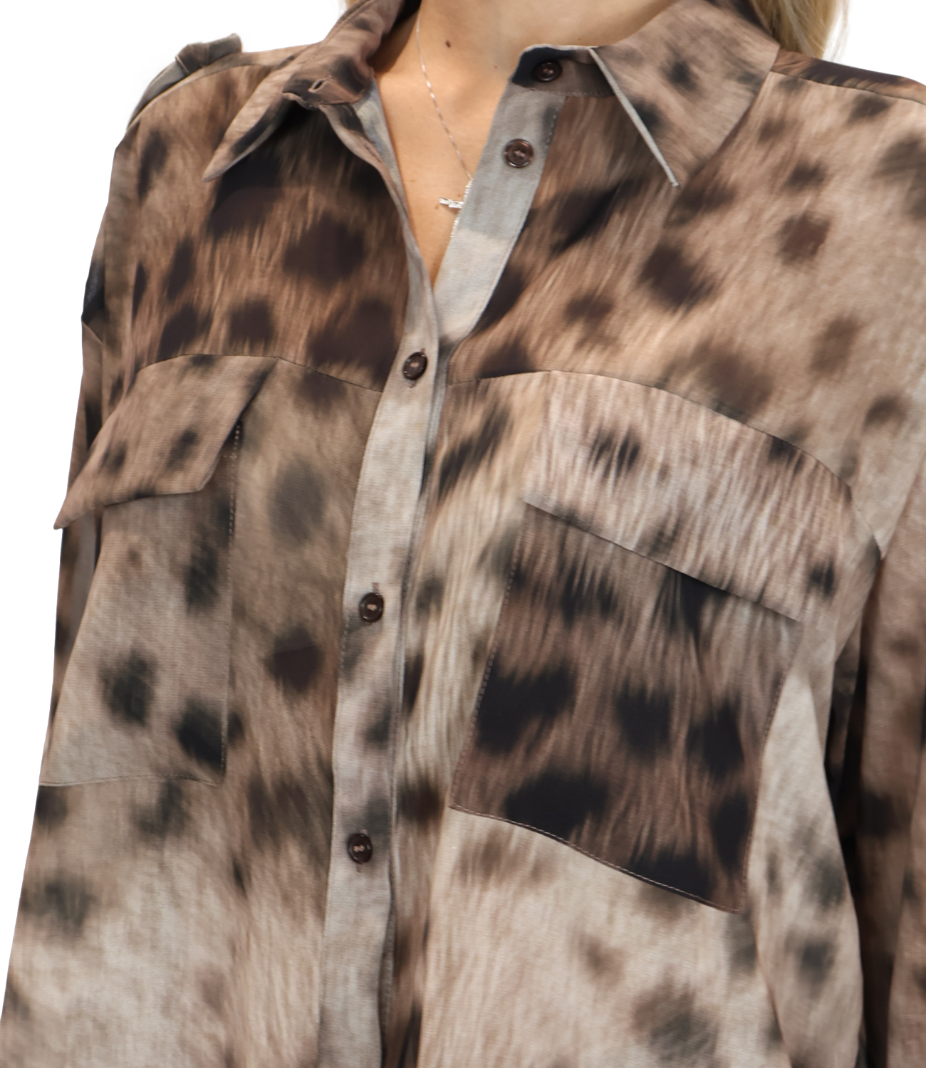 Susy Mix Camicia da Donna - Fantasia - Ca1312sm231