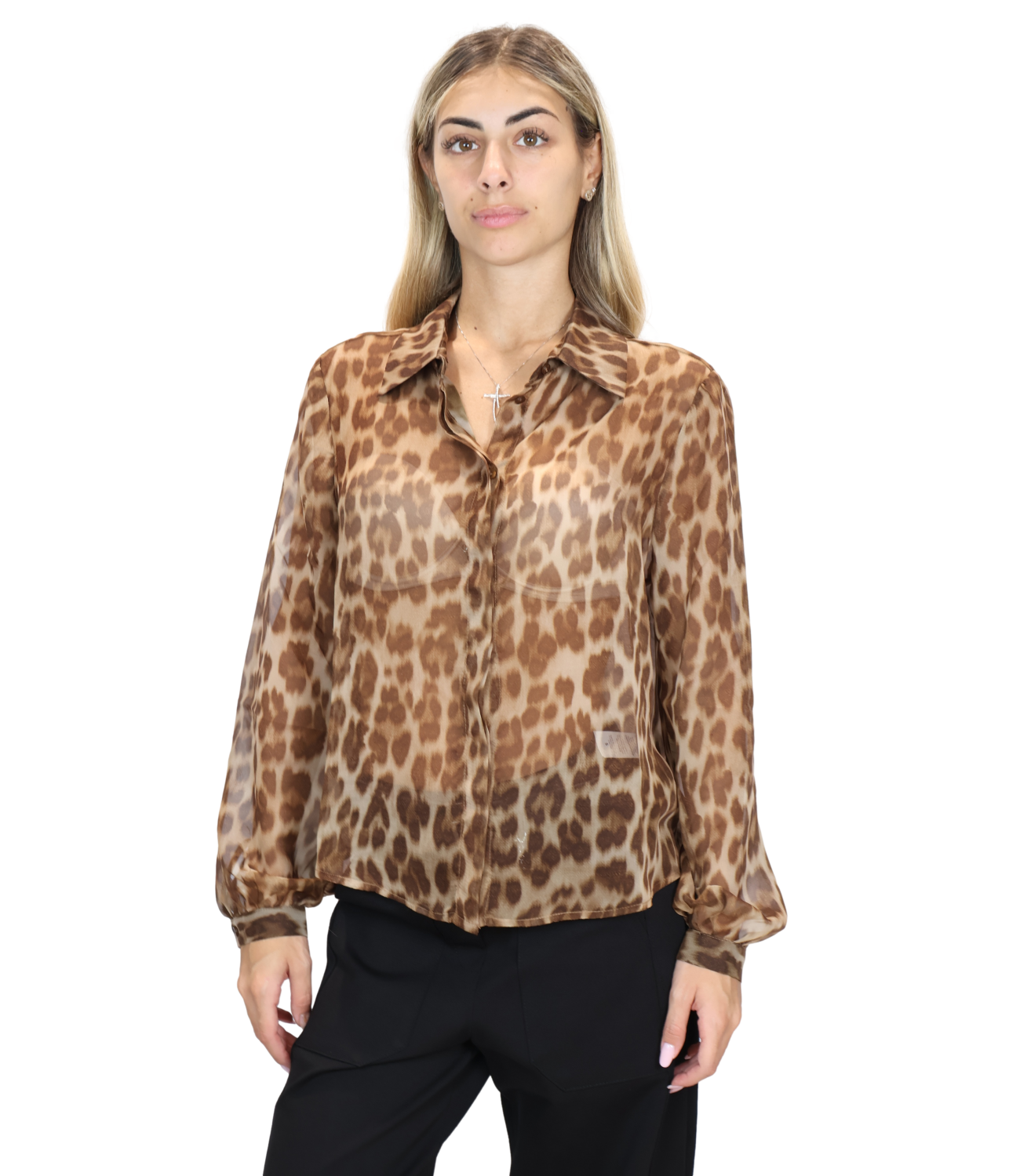 Susy Mix Camicia da Donna - Fantasia - Ca1336sm229