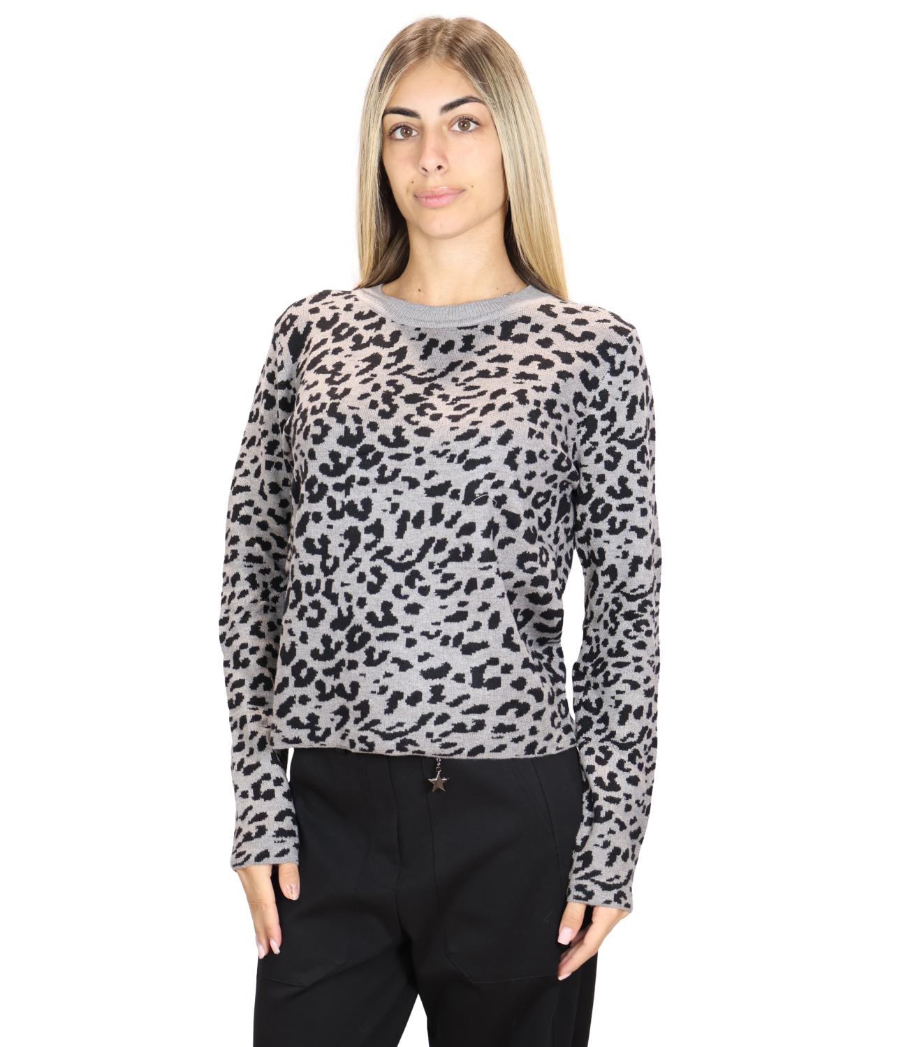 Susy Mix Maglia da Donna - Grigio - Ln8771