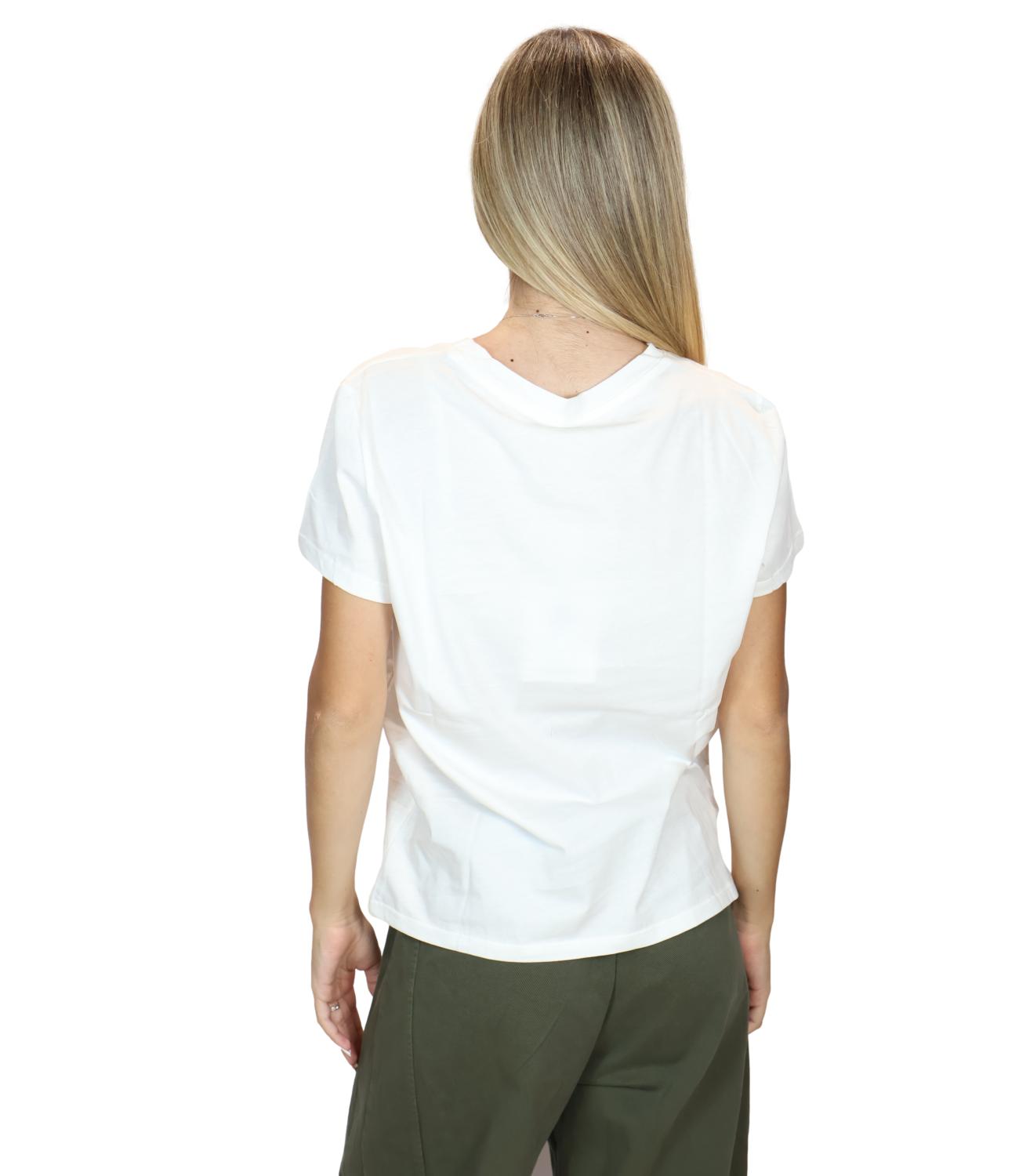 Susy Mix T-Shirt da Donna - B.co/rosso - Sh004840