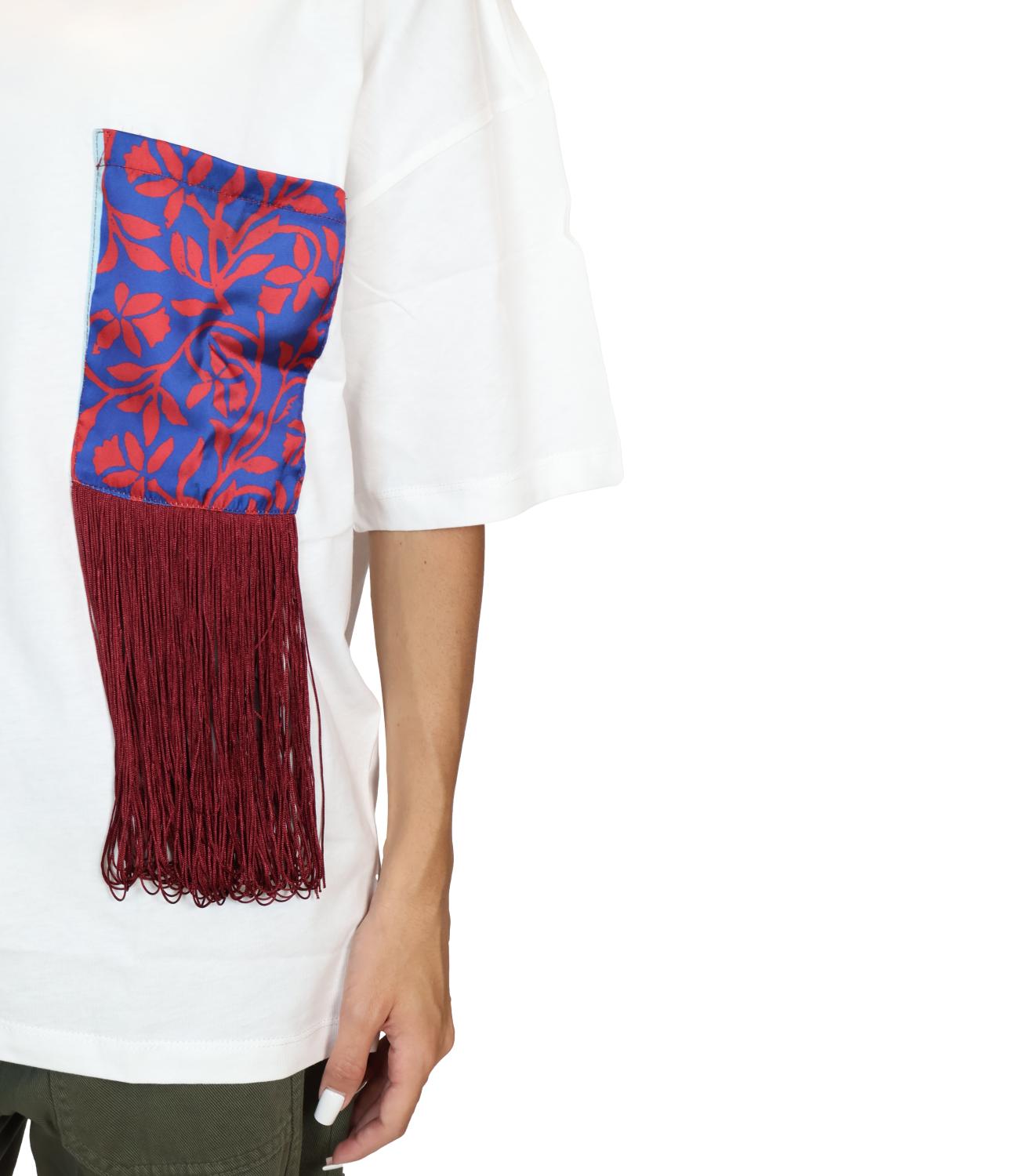 Susy Mix T-Shirt da Donna - Fant.blu/rosso - Sh004932