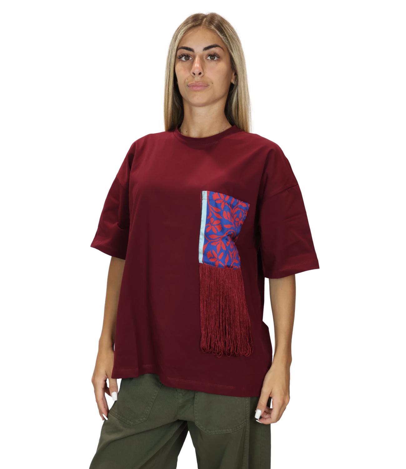 Susy Mix T-Shirt da Donna - Fant.blu/rosso - Sh004932