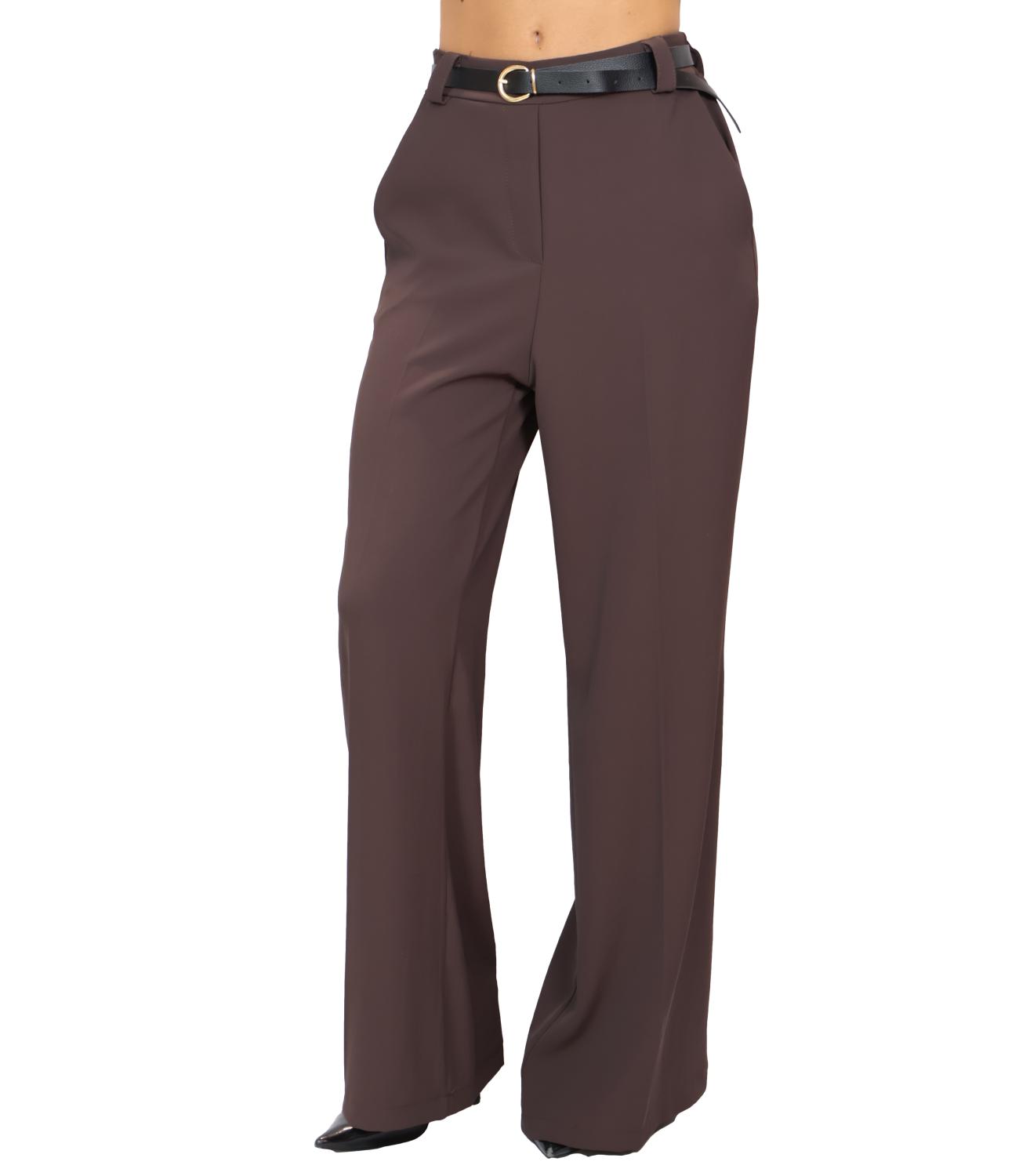 Susy Mix Pantalone da Donna - Moro - T1316u136