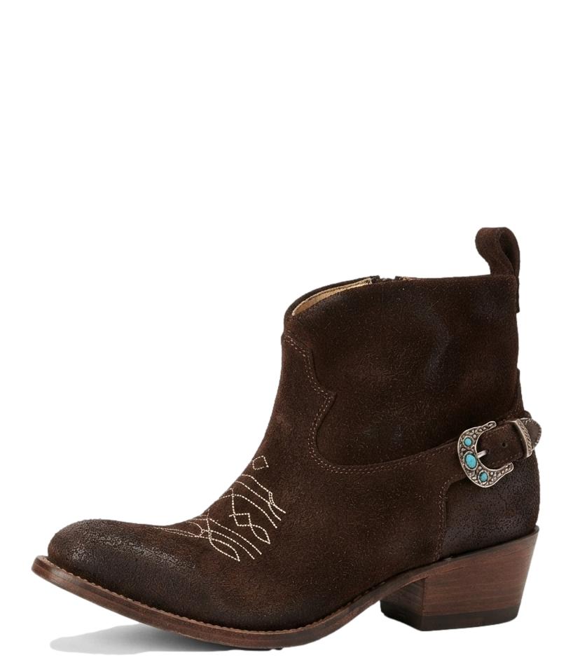 Taji Stivali da Donna - Marrone - Austin Suede