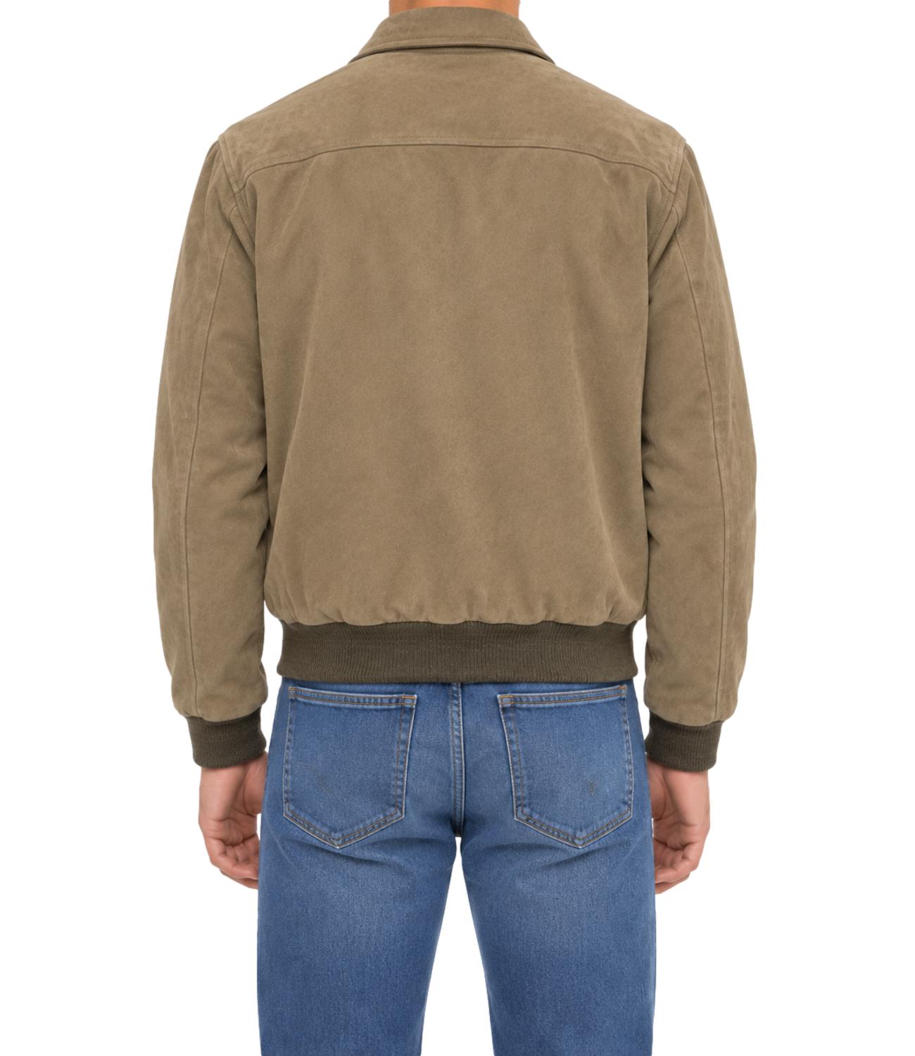 The Jack Leathers Giacca pelle da Uomo - Palude - Justin