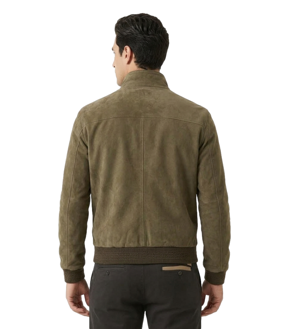 The Jack Leathers Giacca pelle da Uomo - Beige - Tobia