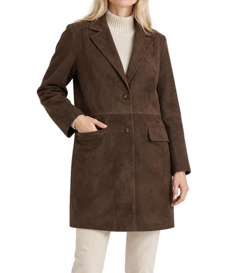 The Jackie Leathers Giacca da Donna - Walnut Brown - Doro Gsac