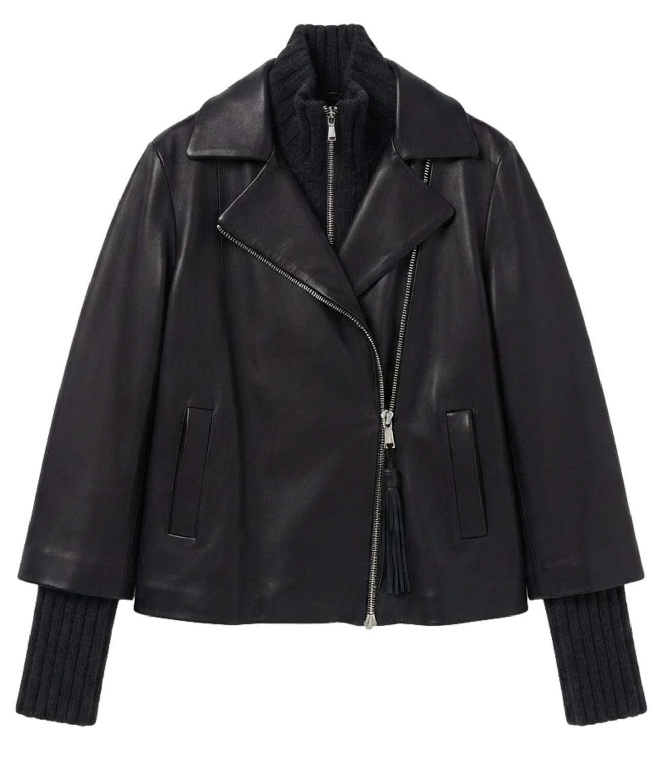 The Jackie Leathers Giacca da Donna - Black - Gemi Nabo
