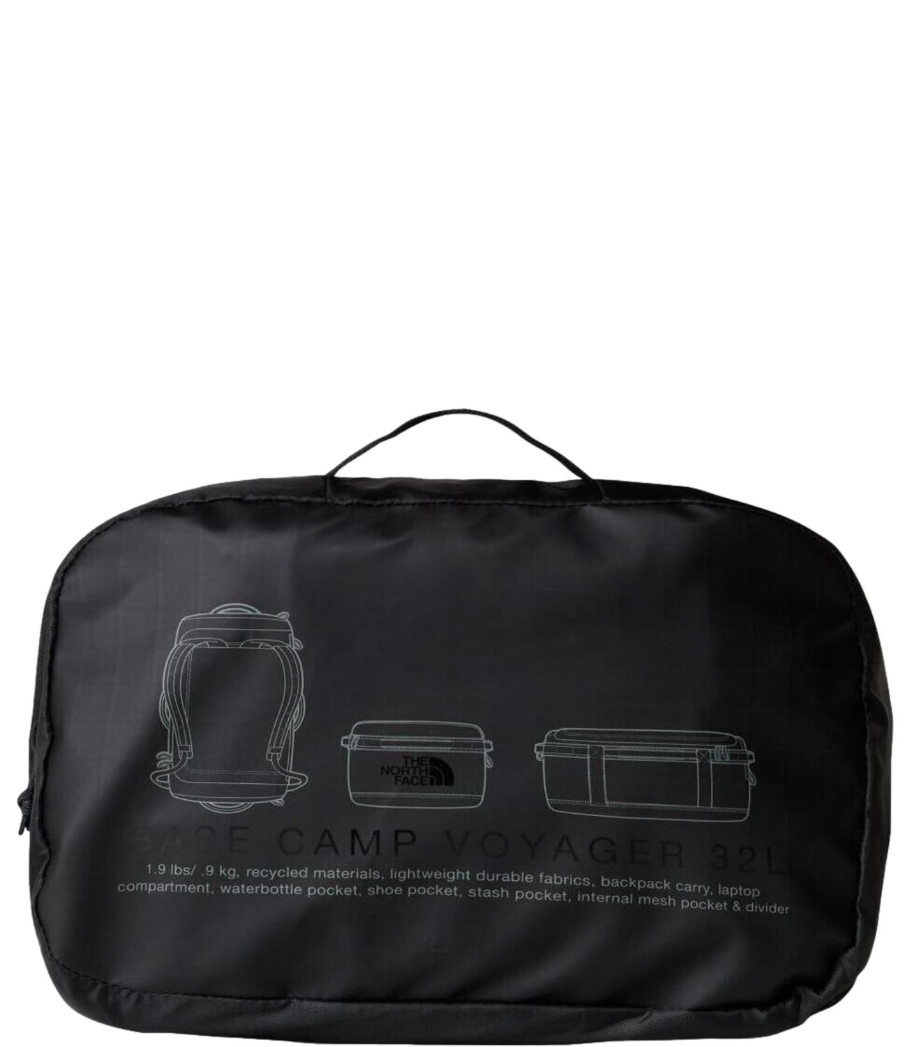The North Face Borsone da Uomo - Black/asphalt Grey - Nf0a52rr