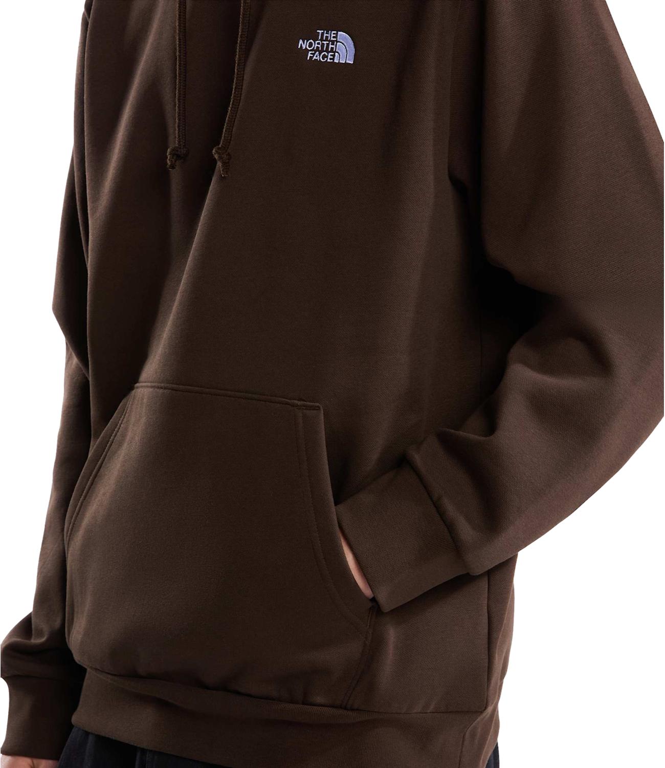The North Face Felpa con cappuccio da Uomo - Dark Chestnut - Nf0a8cwm