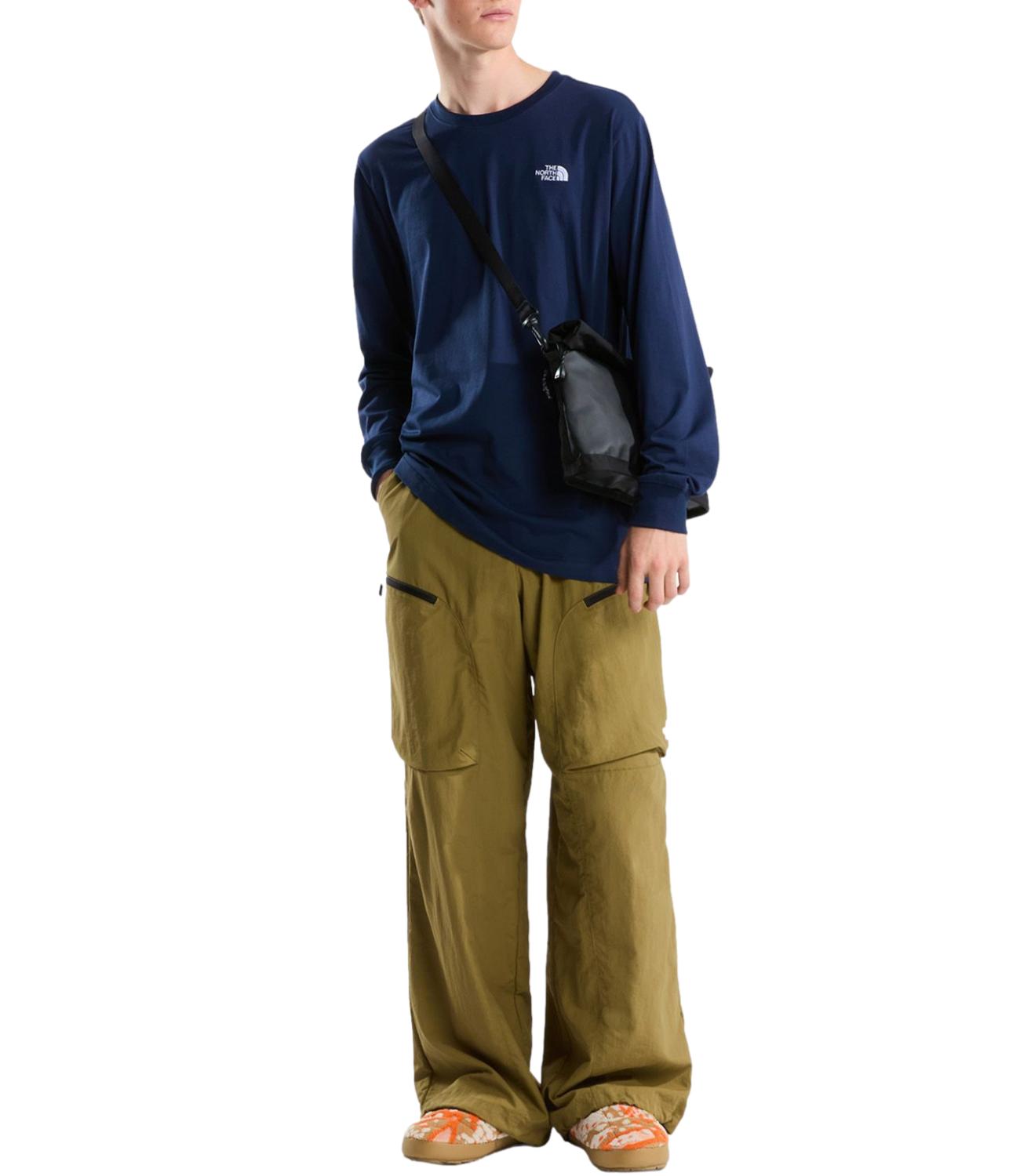The North Face T-shirt manica lunga da Uomo - Summit Navy - Nf0a8eu3