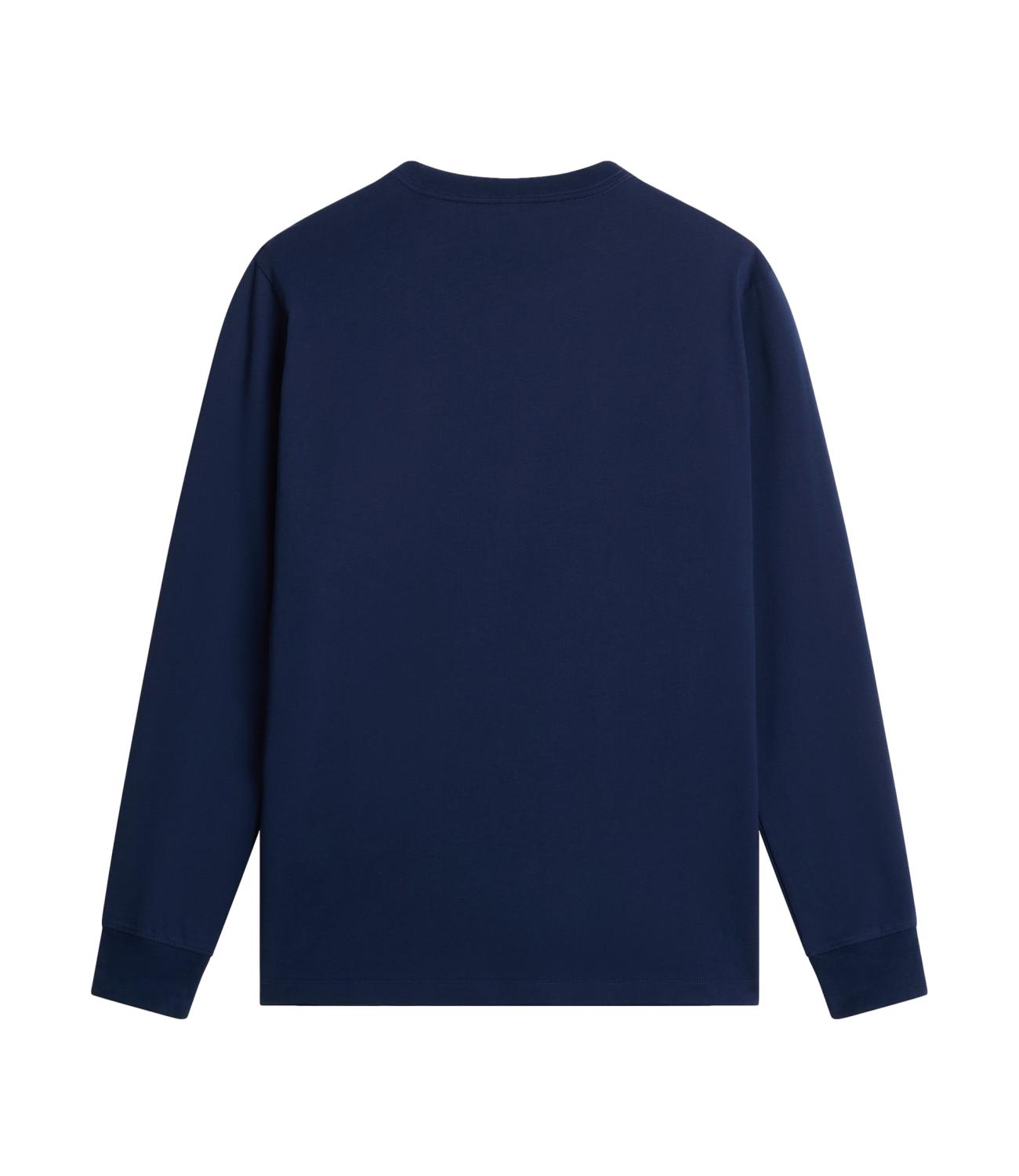 The North Face T-shirt manica lunga da Uomo - Summit Navy - Nf0a8eu3