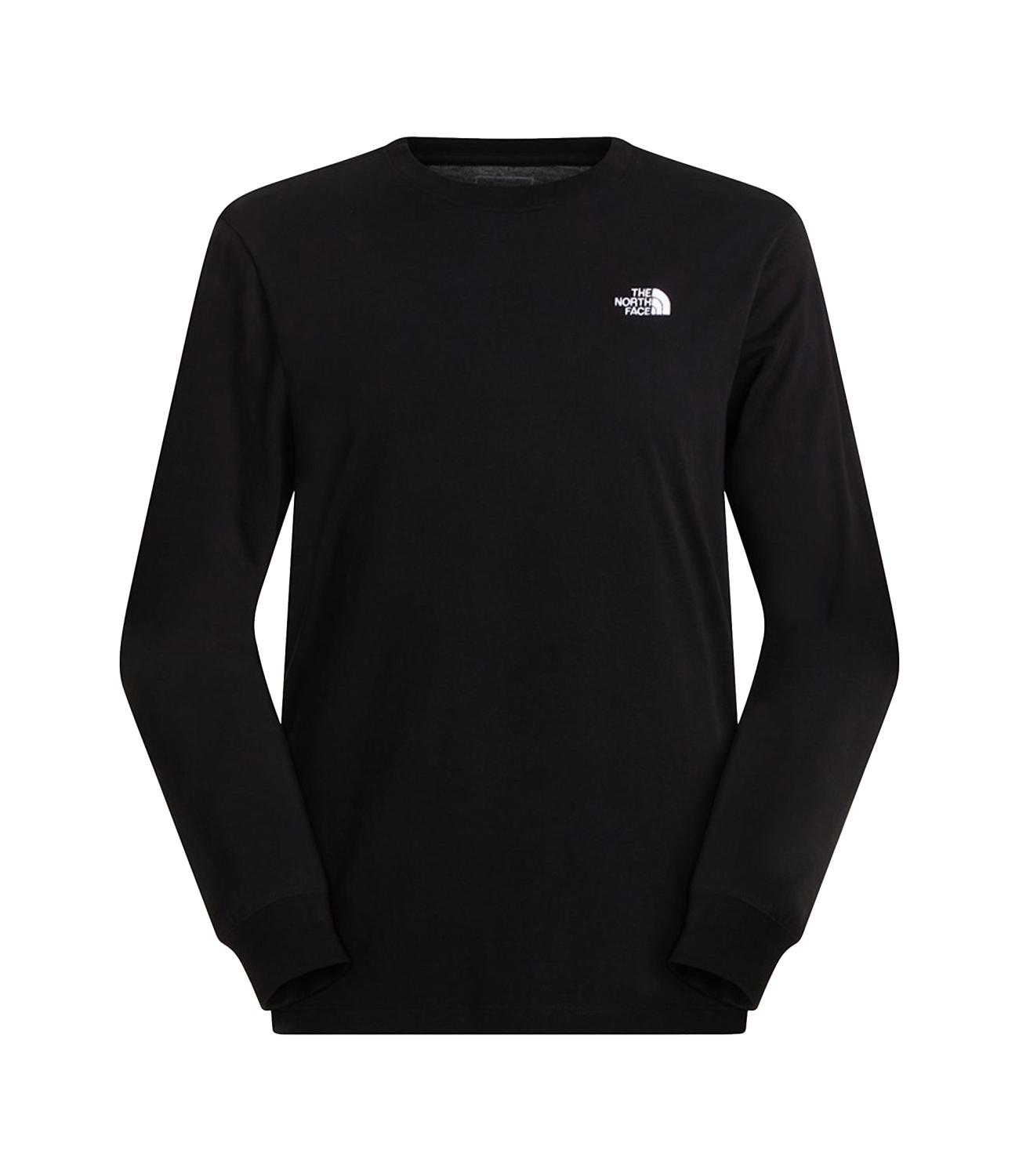 The North Face T-shirt manica lunga da Uomo - Black - Nf0a8eu3
