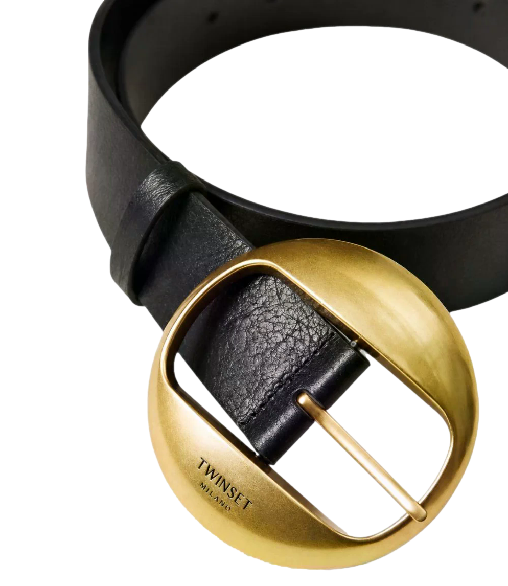 Twin Set Cintura da Donna - Nero - 262ta4240