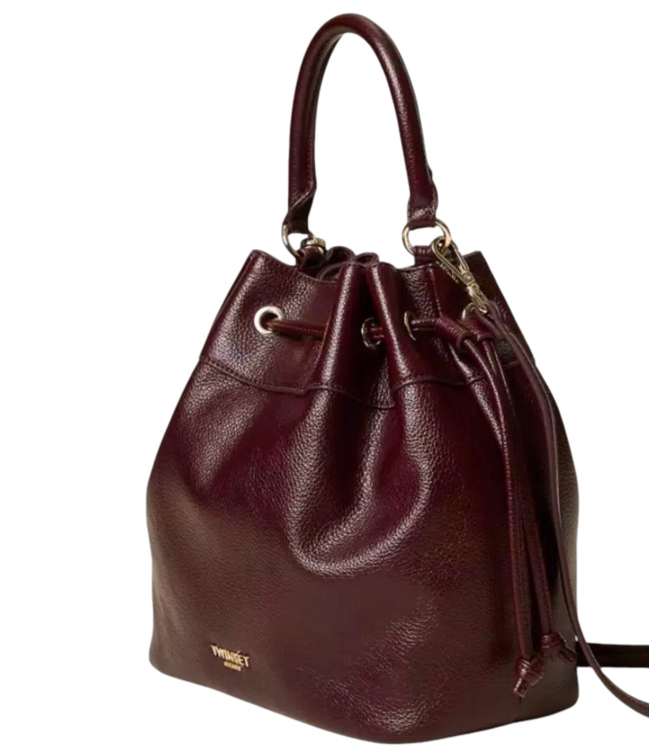 Twin Set Secchiello da Donna - Bordeaux - 262td8062