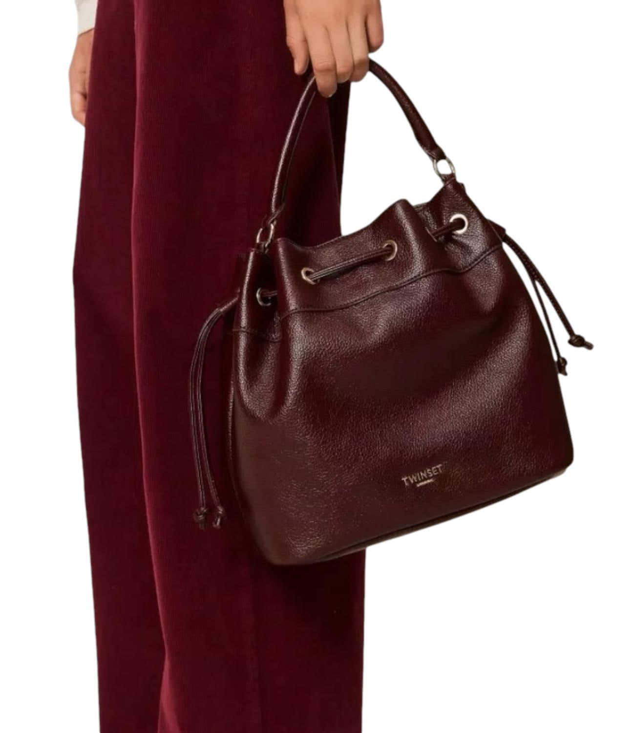 Twin Set Secchiello da Donna - Bordeaux - 262td8062