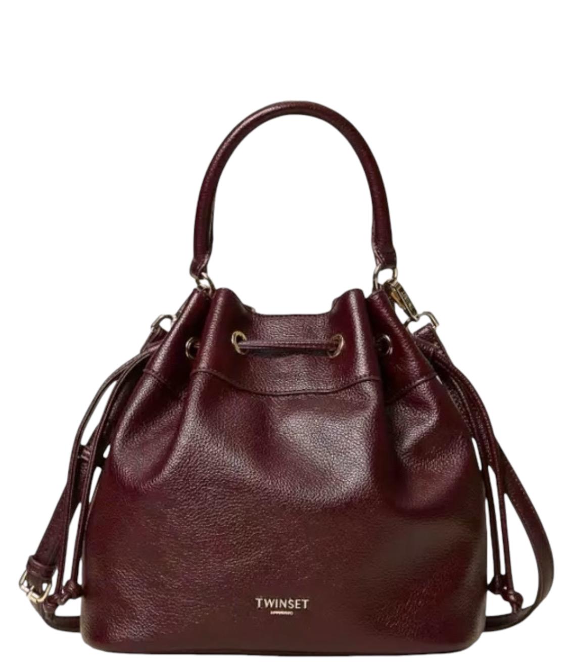 Twin Set Secchiello da Donna - Bordeaux - 262td8062