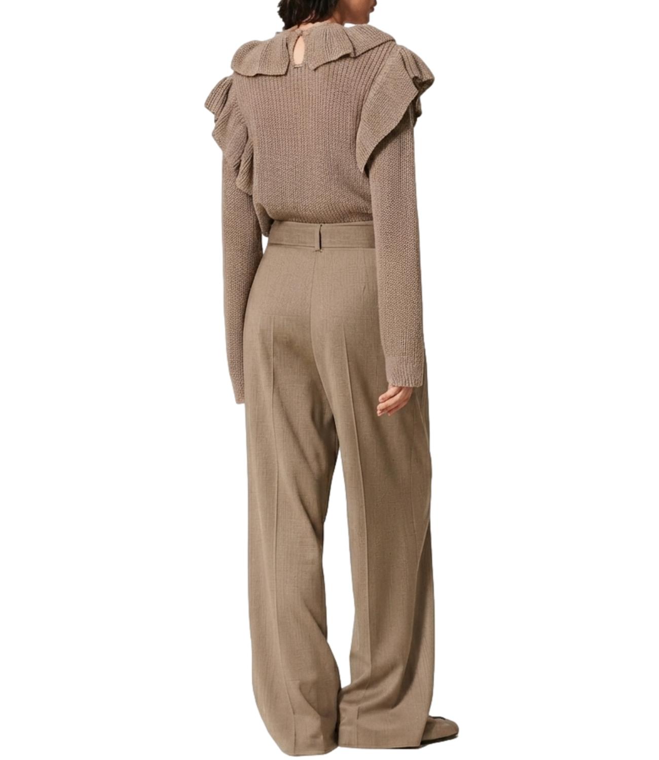 Twin Set Pantalone da Donna - Mastice - 262tt2220