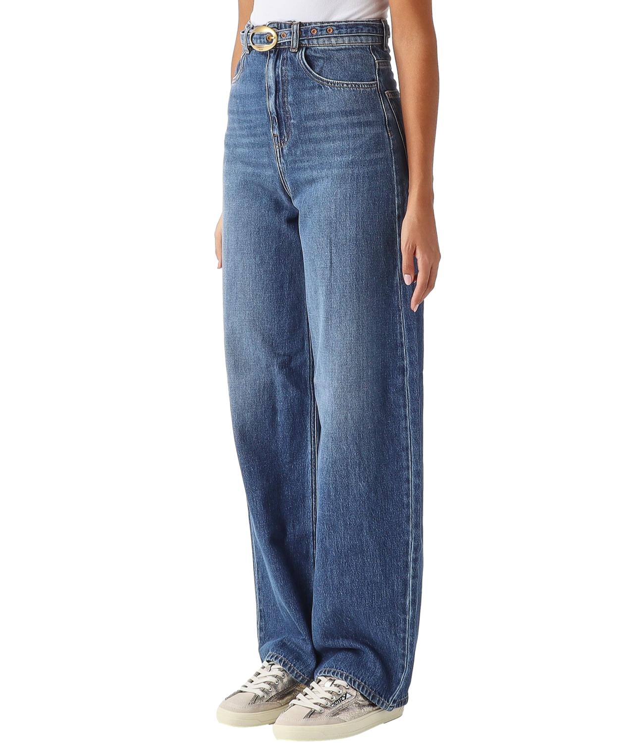 Twin Set Jeans da Donna - Denim Medio - 262tt2390