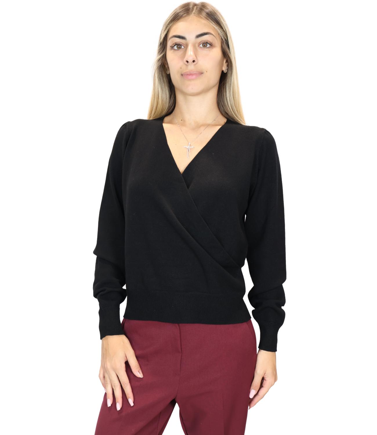Twin Set Maglia da Donna - Nero - 262tt3331