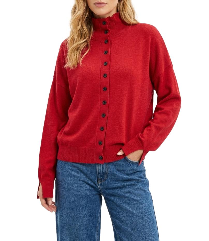 Vicolo Maglia da Donna - Acu Rosso 35 U - 2ac2175
