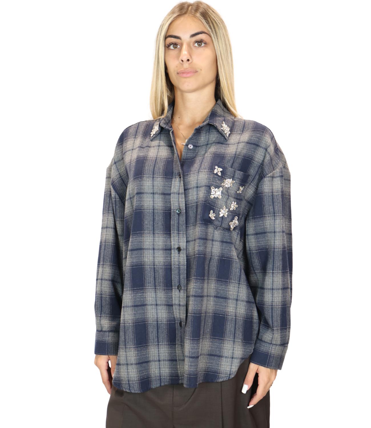 Vicolo Top da Donna - Blu - Rac0060