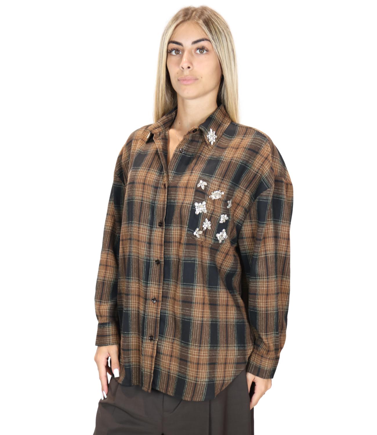 Vicolo Top da Donna - Cammello - Rac0060