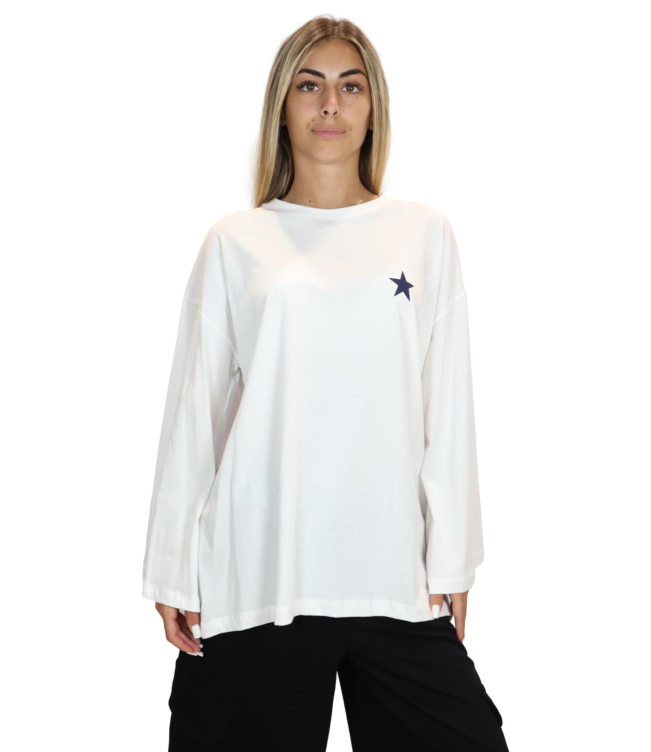 Vicolo T-Shirt da Donna - Naturale - Rac0132