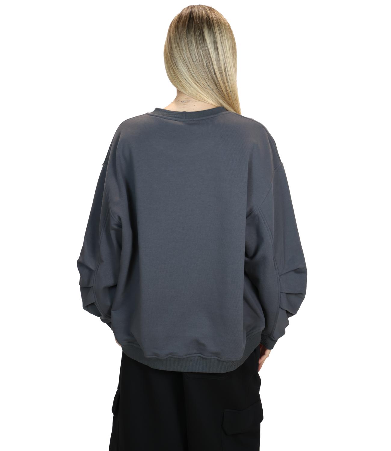 Vicolo Felpa da Donna - Asfalto - Rac0217
