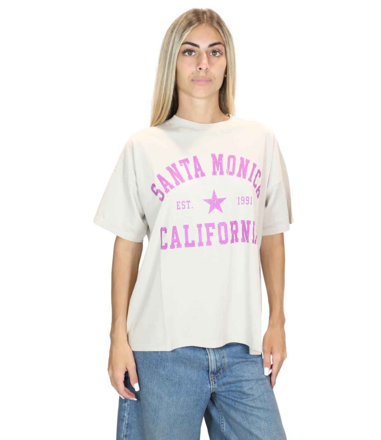 Vicolo T-Shirt da Donna - Sasso - Rac0231