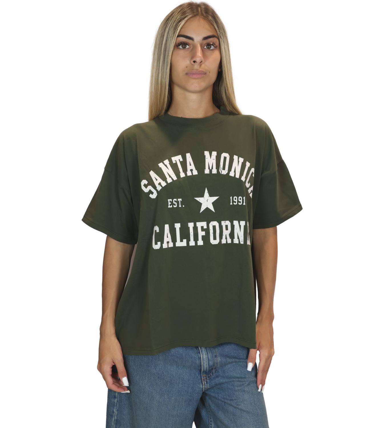 Vicolo T-Shirt da Donna - Militare - Rac0231