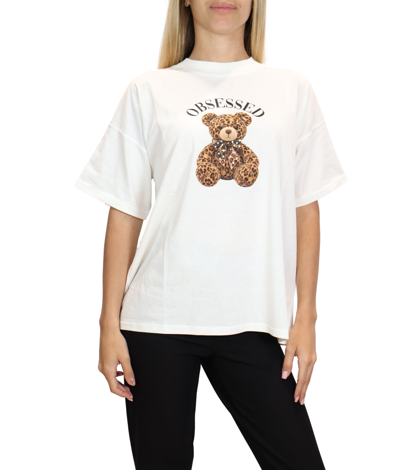 Vicolo T-Shirt da Donna - A Naturale 02 U - Rac0391