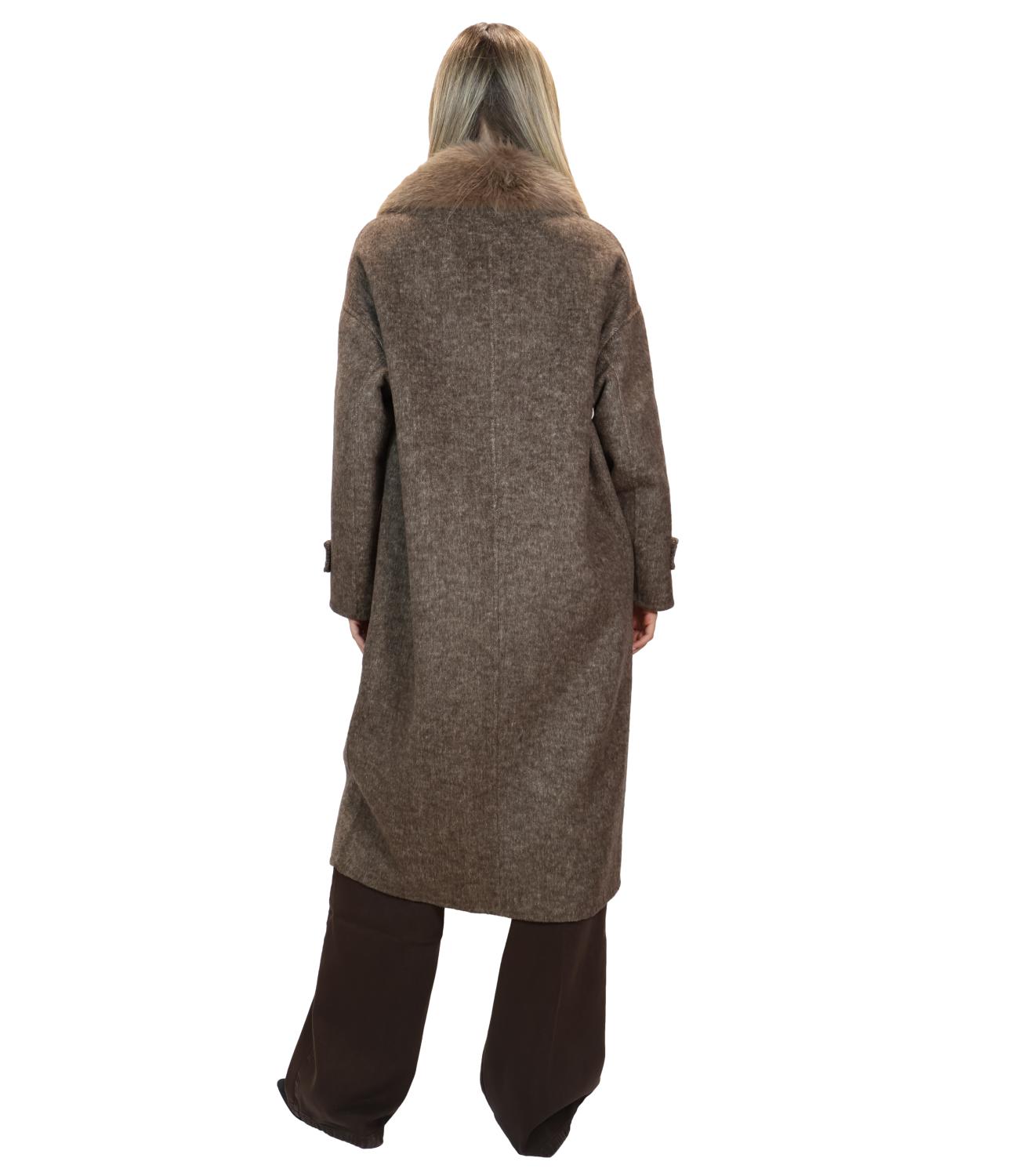 Vicolo Cappotto da Donna - Fango - Tac0025