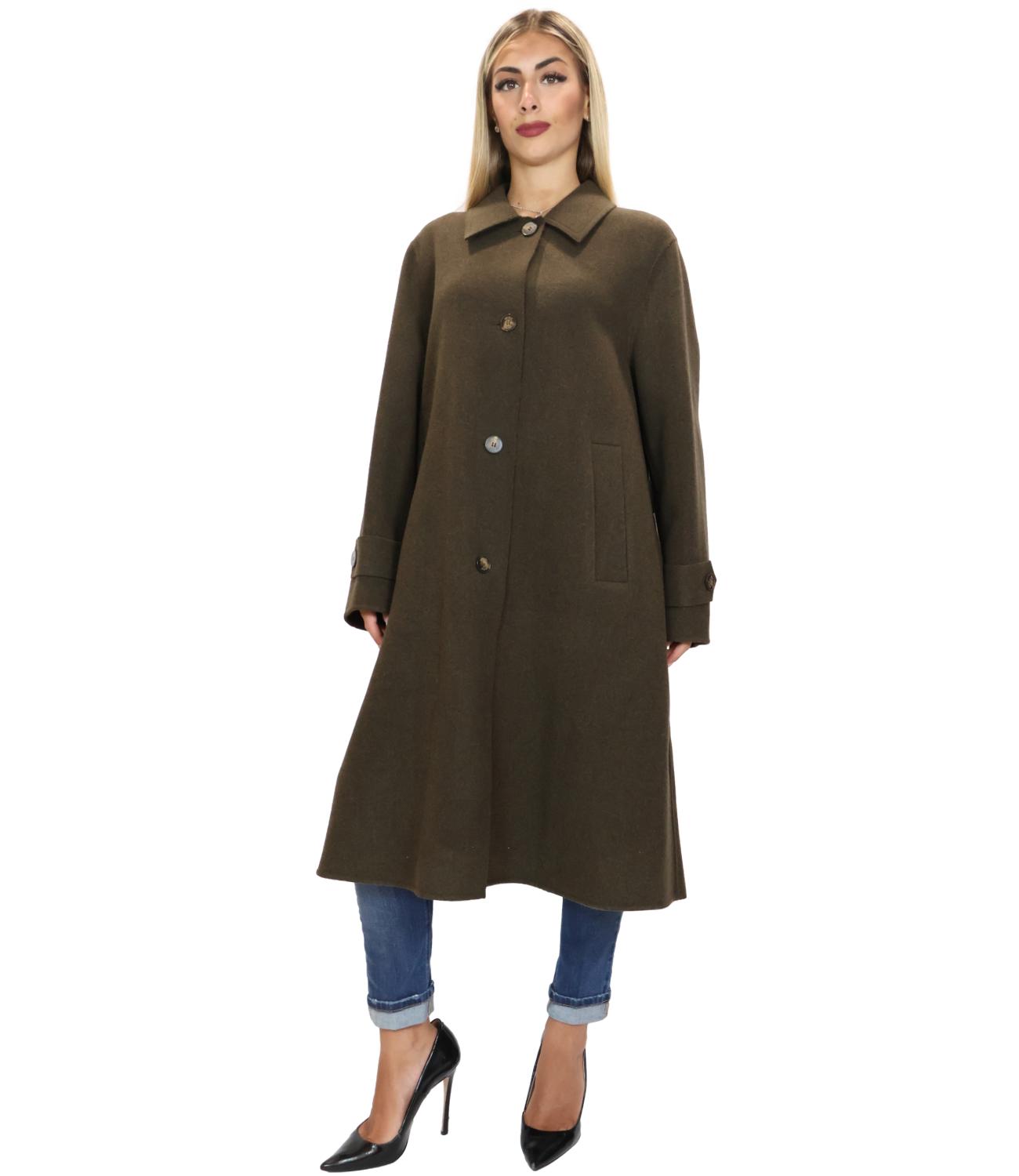 Vicolo Cappotto da Donna - Verde - Tac0034