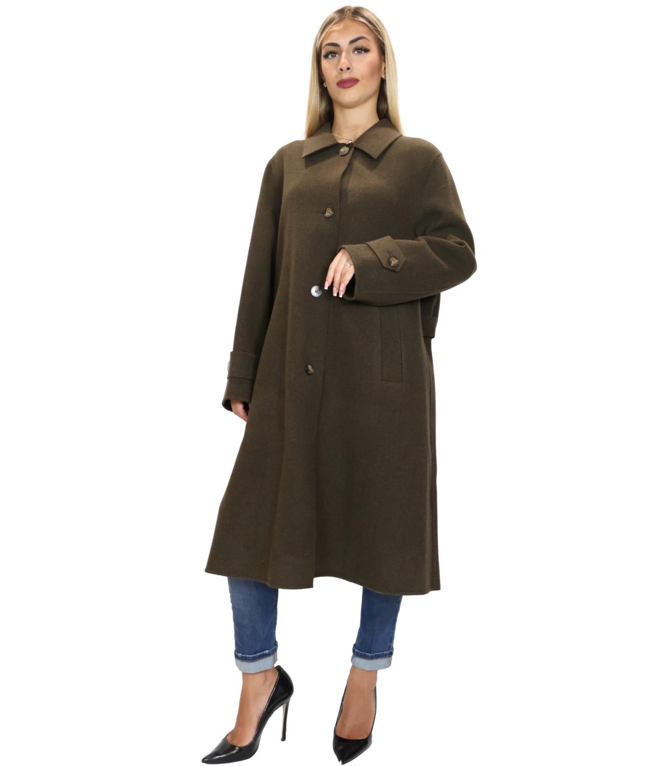 Vicolo Cappotto da Donna - Verde - Tac0034