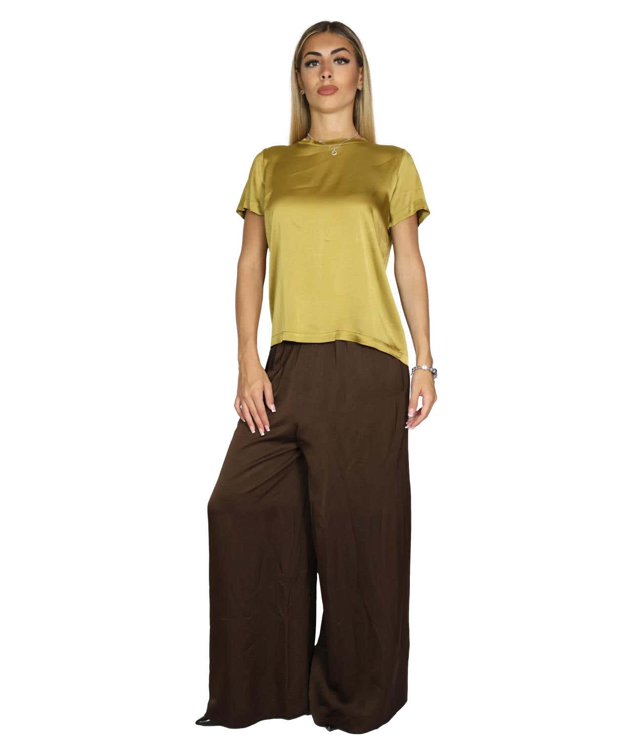 Vicolo T-Shirt da Donna - Verde Oliva - Tac0282