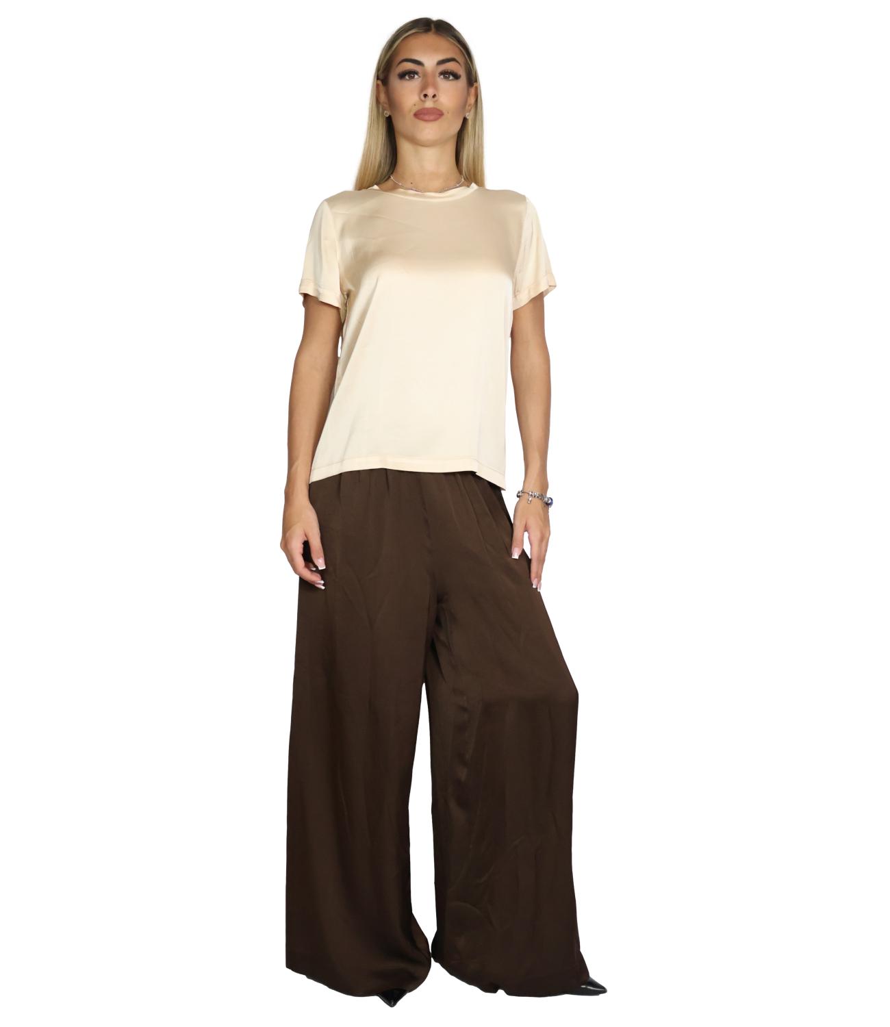 Vicolo T-Shirt da Donna - Vaniglia - Tac0282
