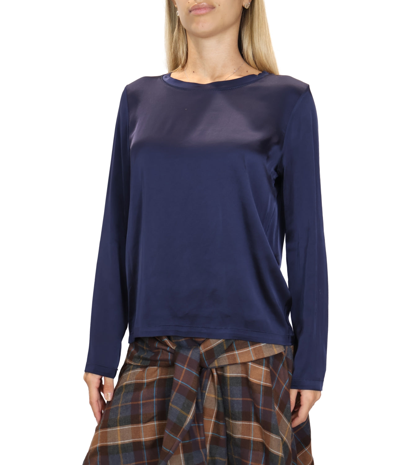 Vicolo T-Shirt da Donna - Blu - Tac0285