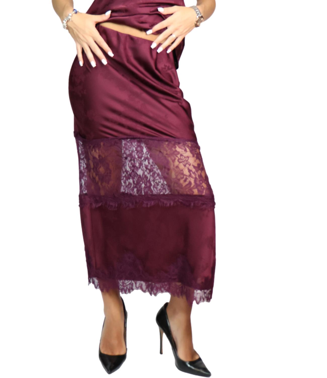 Vicolo Gonna da Donna - Bordeaux - Tac0508