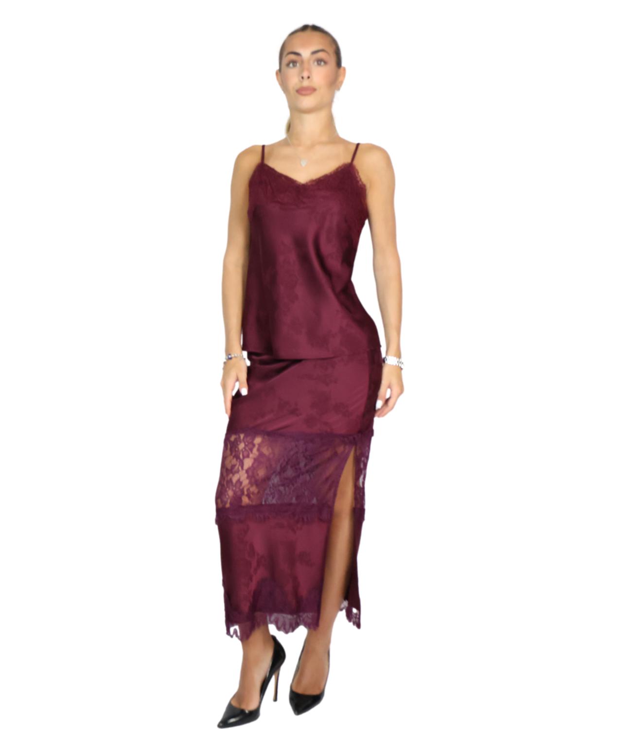 Vicolo Gonna da Donna - Bordeaux - Tac0508