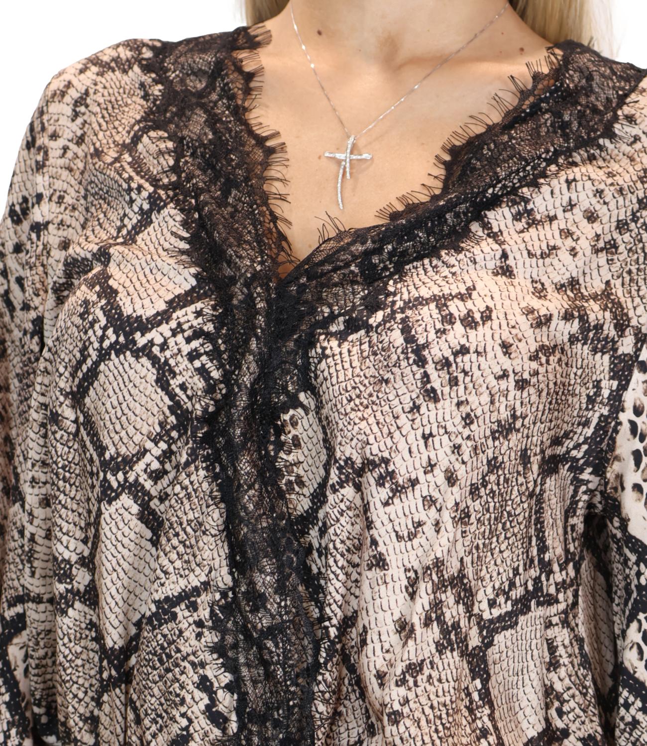 Vicolo Abito da Donna - Beige - Tac1514