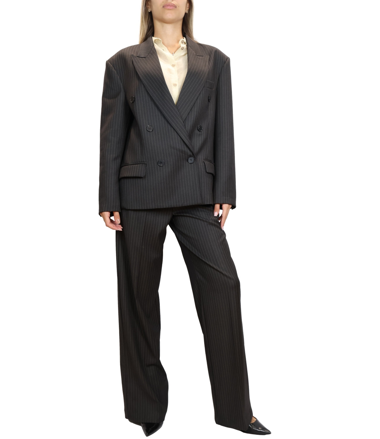 Vicolo Pantalone da Donna - Acf Antracite M - Tac1707