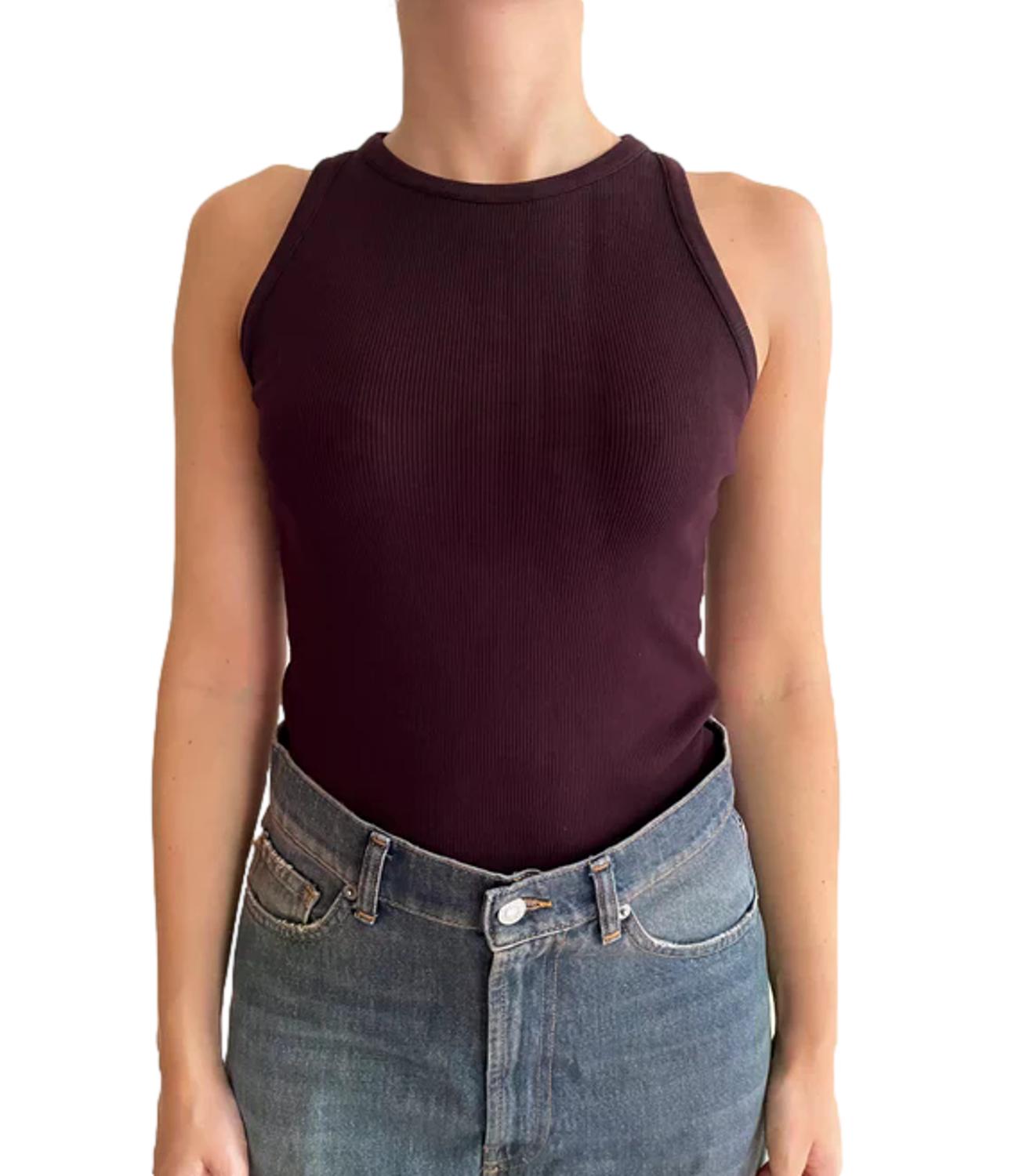 Vicolo Top da Donna - Bordeaux - Uac0048
