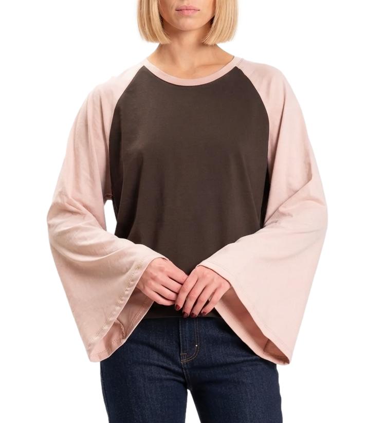 Vicolo T-Shirt da Donna - Acf Rosa/moro U - Uac0169