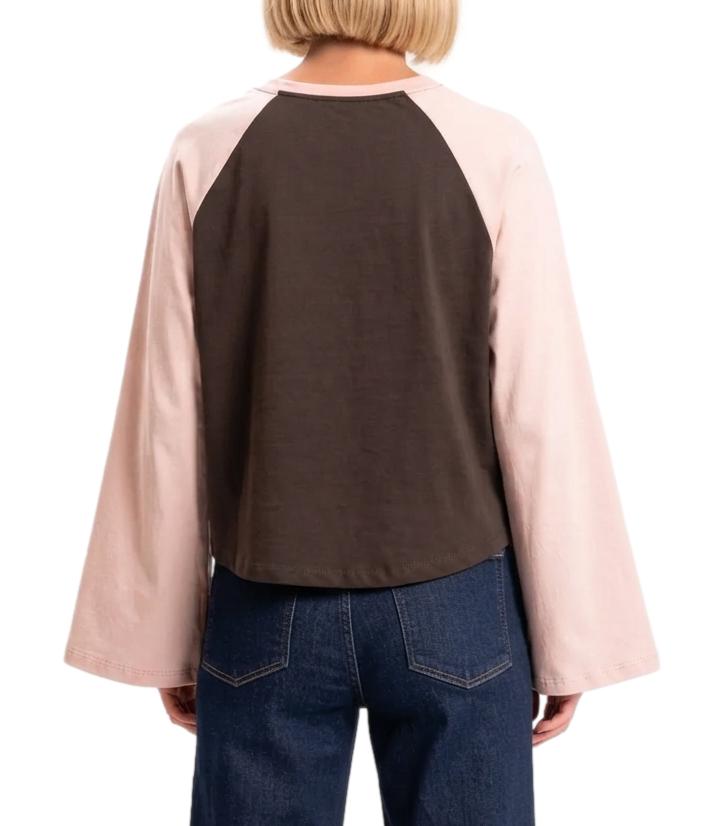 Vicolo T-Shirt da Donna - Acf Rosa/moro U - Uac0169