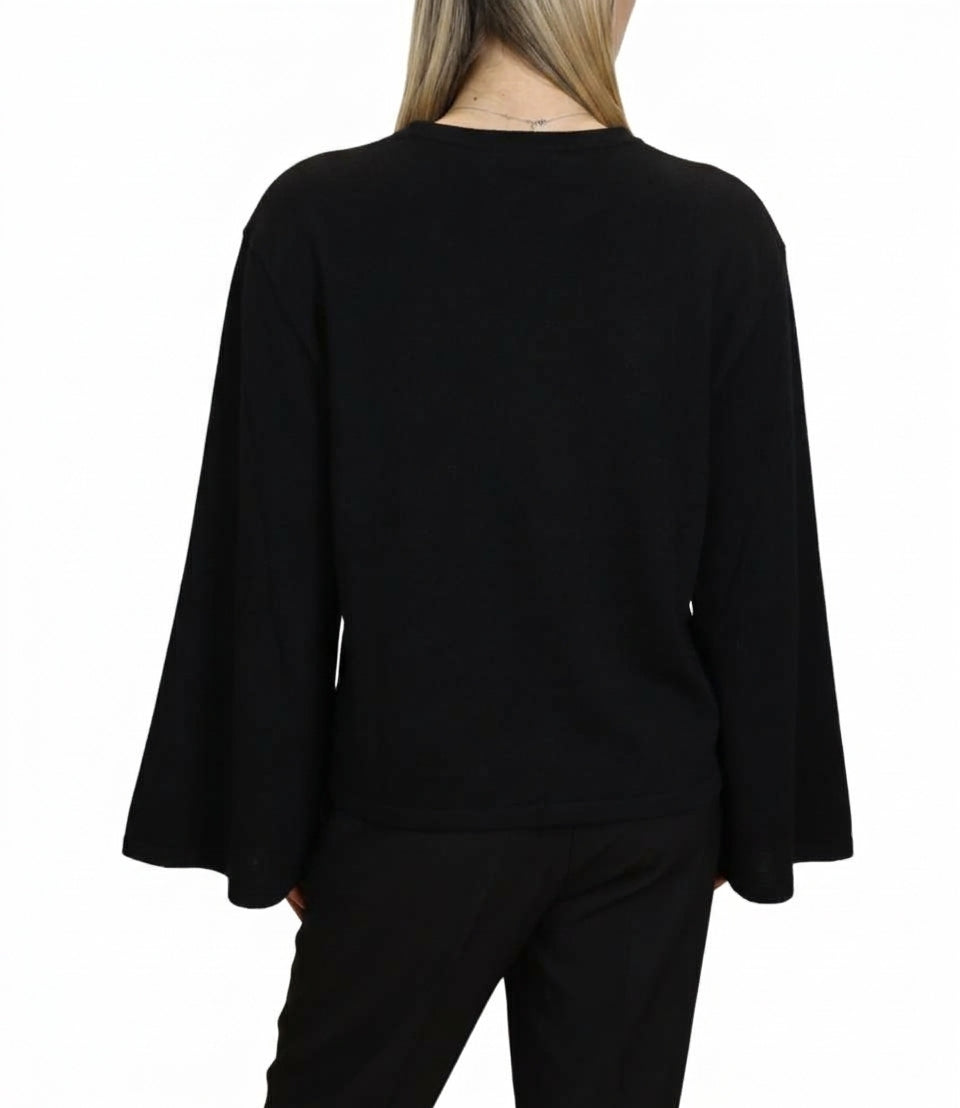 Vicolo T-Shirt da Donna - A Nero 99 U - Uac0177