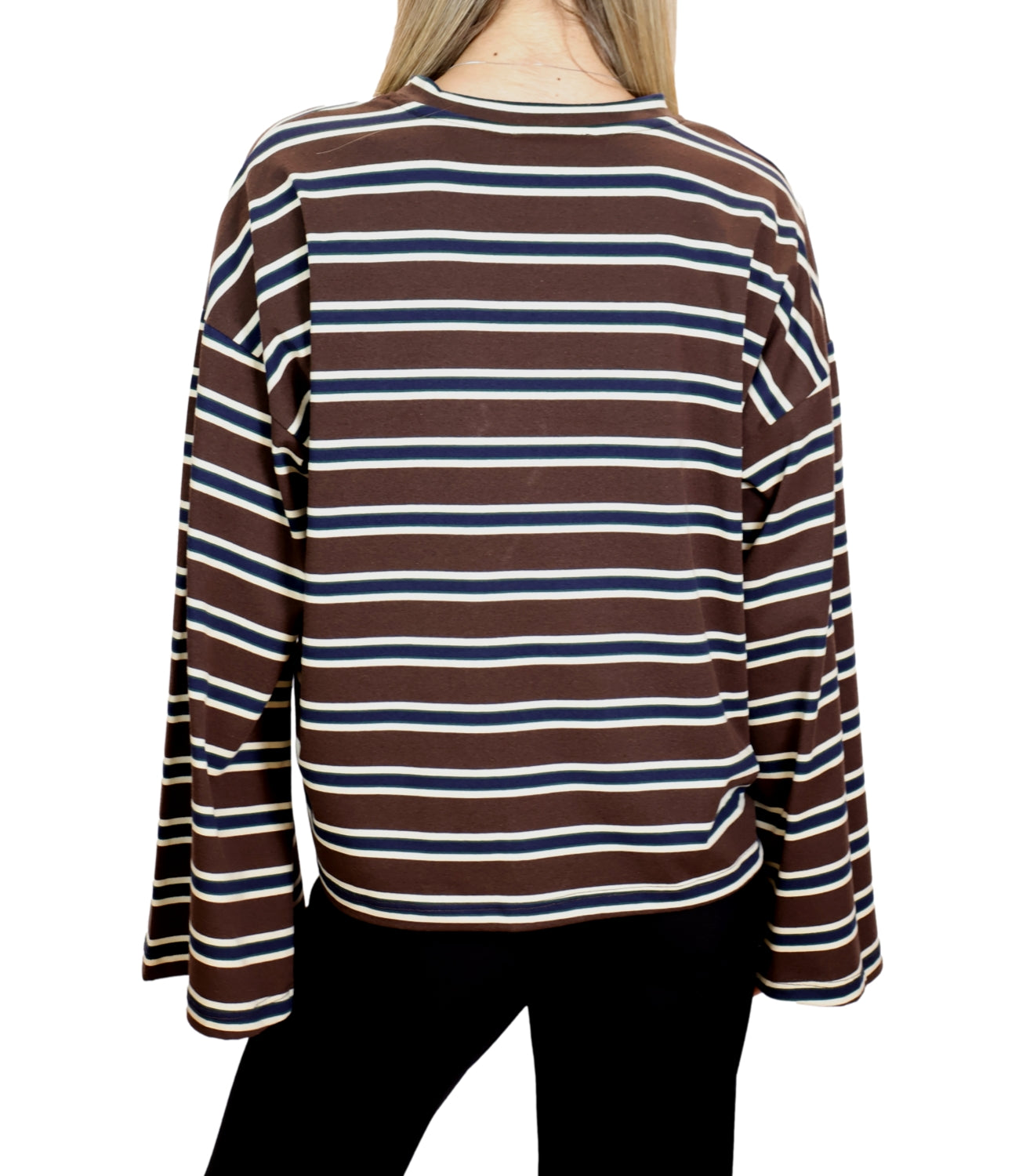 Vicolo T-Shirt da Donna - Acf Moro/blu U - Uac0189