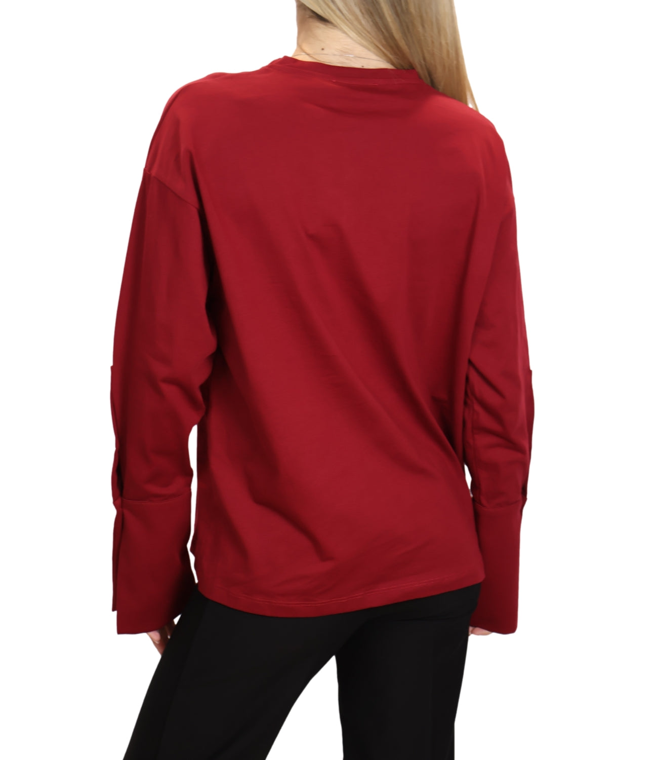Vicolo T-Shirt da Donna - Fu Bordeaux C. 38/1 U - Uac0201